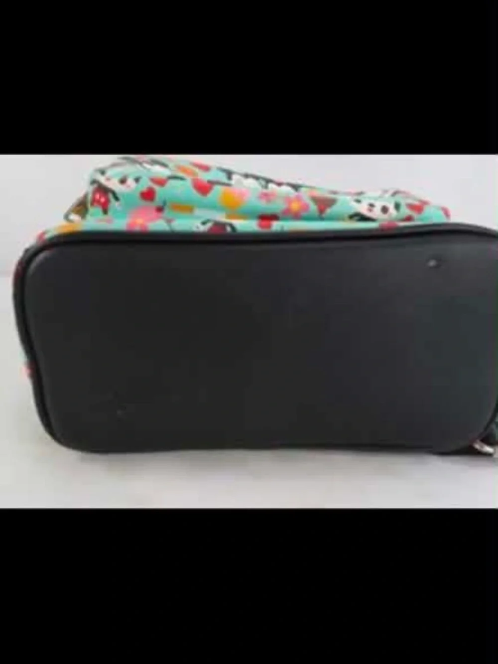 Kids Mini Backpack with Blue Mickey Pattern - Unbranded